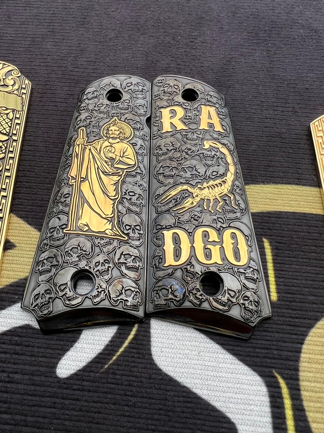 Custom engraved grip example 13