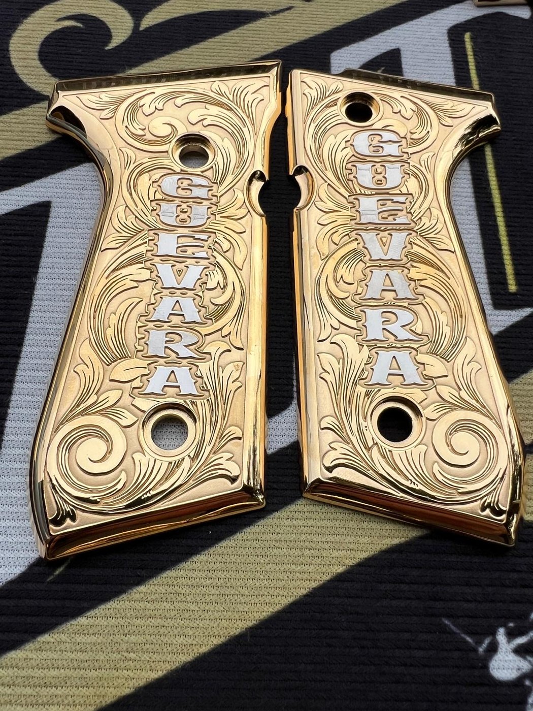 Custom engraved grip example 16